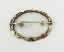 ANTIQUE OVAL BROOCH