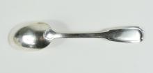 SET HEAVY SOLID SILVER TABLE SPOONS