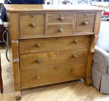 ANTIQUE BONNET CHEST