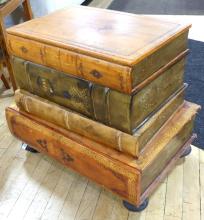 "BOOKS" SIDE TABLE