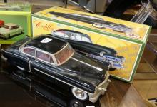 TWO FRICTION TIN TOY CARS