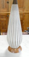 PAIR OF MCM POTTERY TABLE LAMPS