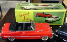 TWO FRICTION TIN TOY CARS