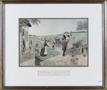 SET OF FOUR EDMOND-JOSEPH MASSICOTTE PRINTS