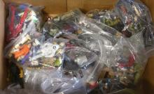 BOX LOT OF ACTION FIGURES