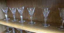 WATERFORD "SHEILA" CRYSTAL STEMWARE