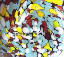 TWO ART GLASS VASES