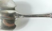 PAIR STERLING SALAD/SERVING SPOONS