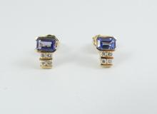 SUITE TANZANITE & DIAMOND JEWELLERY