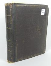 RARE EARLY VICTORIAN SCRAPBOOK DATED 1860-1870