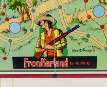 VINTAGE "FRONTIERLAND" BOARD GAME