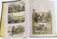 RARE EARLY VICTORIAN SCRAPBOOK DATED 1860-1870