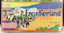 VINTAGE "FRONTIERLAND" BOARD GAME