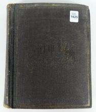RARE EARLY VICTORIAN SCRAPBOOK DATED 1860-1870