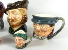 ROYAL DOULTON CHARACTER JUGS