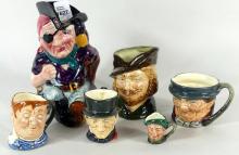 ROYAL DOULTON CHARACTER JUGS