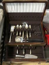 TWO CANTEENS OF FLATWARE