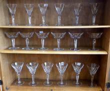 WATERFORD "SHEILA" CRYSTAL STEMWARE