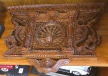 FIVE WOOD CARVINGS