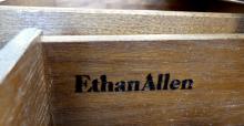 ETHAN ALLEN OAK SIDEBOARD