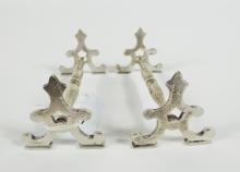 PAIR ENGLISH STERLING KNIFE RESTS