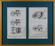 ANTIQUE ARCHITECTURAL ENGRAVINGS