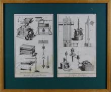 ANTIQUE ARCHITECTURAL ENGRAVINGS