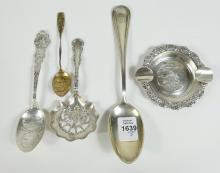 STERLING SPOONS, ETC.