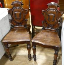 PAIR OF ANTIQUE SIDE CHAIRS