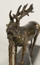 FIGURAL "ELK" THERMOMETER