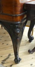VICTORIAN ROSEWOOD MELODEON DESK