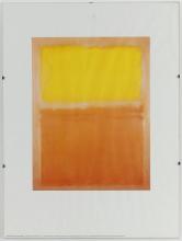 MARK ROTHKO (1903-1970) FIVE FRAMED PRINTS