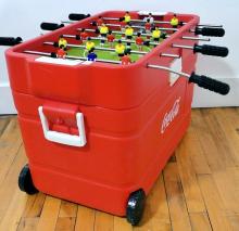 COCA-COLA FOOSBALL COOLER