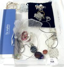 ELEVEN FASHION NECKLACES