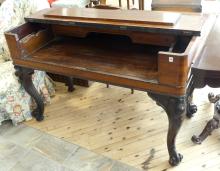VICTORIAN ROSEWOOD MELODEON DESK