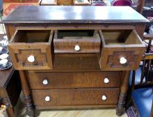 ANTIQUE BONNET CHEST