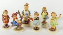 6 HUMMEL FIGURINES