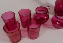 ANTIQUE CRANBERRY GLASS