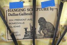 DALLAS GALBRAITH METAL HANGING