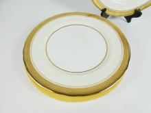 SET AYNSLEY DINNER PLATES