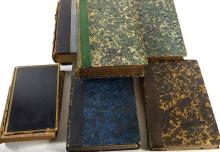 ANTIQUE LEATHER BOUND VOLUMES