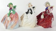 3 ROYAL DOULTON FIGURINES