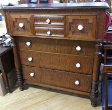 ANTIQUE BONNET CHEST