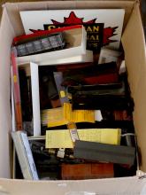 BOX LOT OF MODEL TRAINS