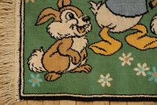 RARE 1950'S DISNEY RUG