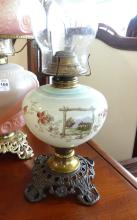 THREE OIL LAMPS