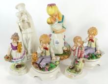 6 GOEBEL FIGURINES