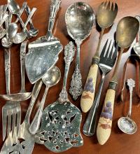 SILVERPLATED FLATWARE