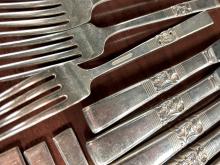 SILVERPLATED FLATWARE