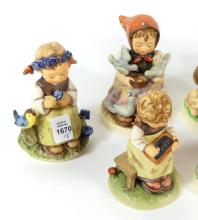 6 HUMMEL FIGURINES